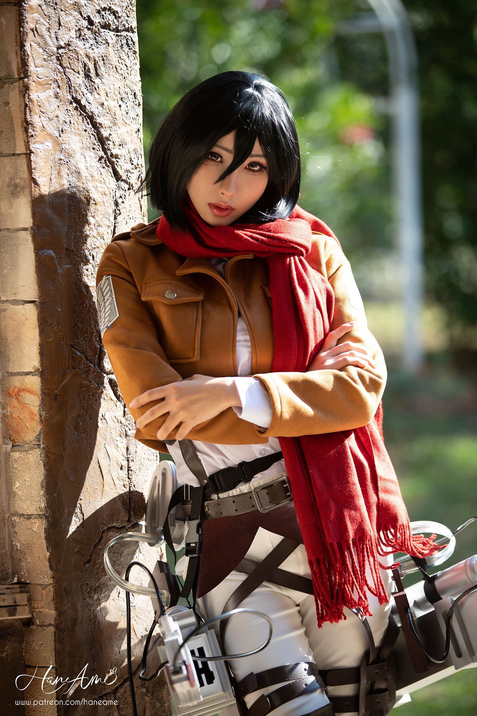 NO.123 雨波_HaneAme - Attack on Mikasa 米卡沙(5)